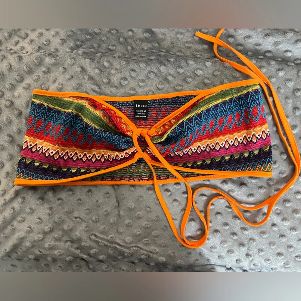 Bandeaux Top, size L; Sunburnt Skirt size 2 - Picture 5 of 8